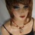 Majestic Stone Handmade Pendant Necklace Earrings & Leather Bracelet - VP's Jewelry 