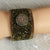 Wide Leather Sparkly Cuff Bracelet - VP's Jewelry