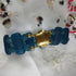 Turquoise Sea Glass Stunning Cuff Bracelet Handmade - VP's Jewelry