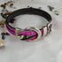 Sparkly Pink Awareness Leather Bracelet - VP's Jewelry