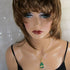 Green Clover Pendant Necklace - VP's Jewelry