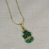 Green Clover Pendant Necklace - VP's Jewelry