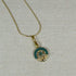 Green Claddagh Pendant Necklace - VP's Jewelry