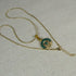 Green Claddagh Pendant Necklace - VP's Jewelry