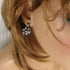 Black Pearl & Crystal Stud Earring - VP's Jewelry