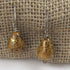 Sunset & Gold Kazuri Teardrop Handmade Earrings - VP's Jewelry  