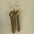 Antique Gold Tassel Dangling Long Earrings - VP's Jewelry