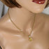 Classic Citrine Gemstone Pendant Necklace - VP's Jewelry
