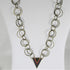 Arrow Pendant on Antique Brass Multiring Necklace & Earrings - VP's Jewelry