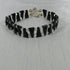 Black Crystal Cuff Bracelet - VP's Jewelry