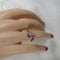 Light Amethyst Fashion Ring Size 6