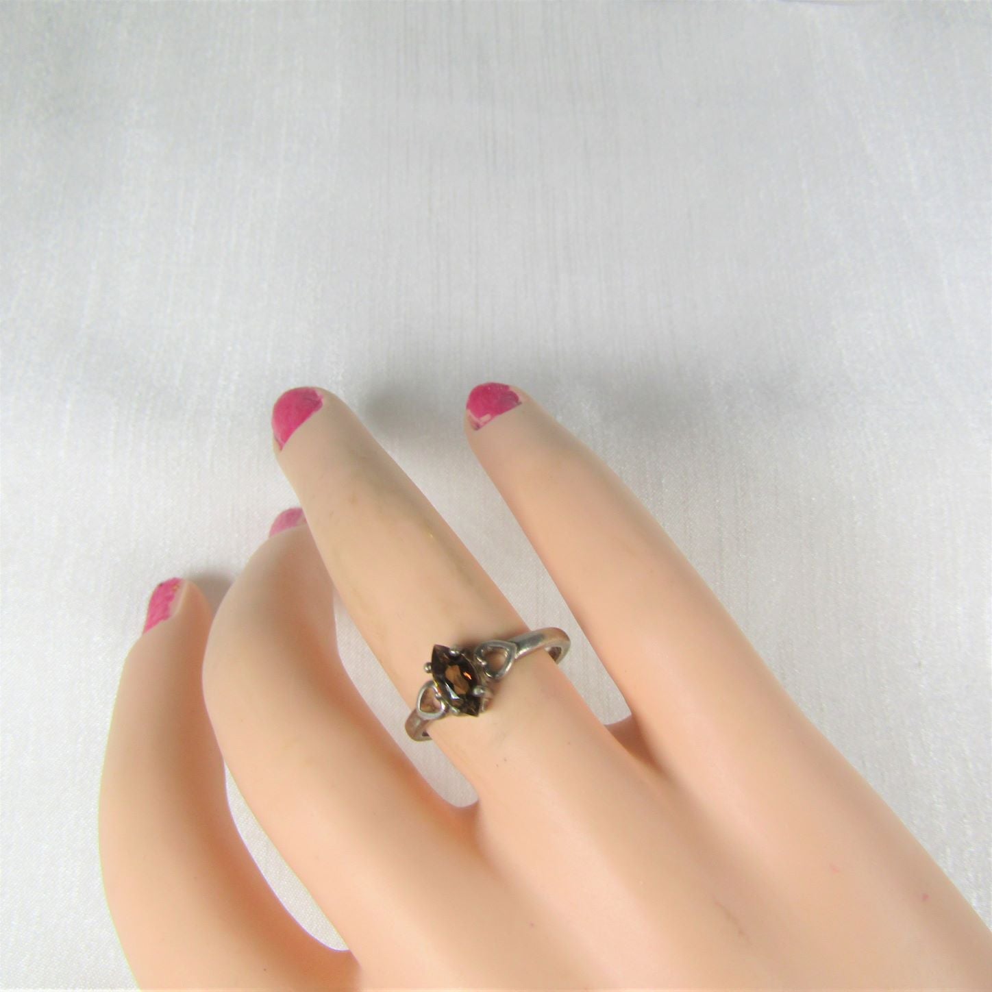 Gemstone Andalusite Marquise Cut Ring Size 7