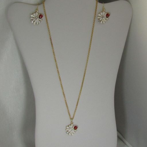 Cute Daisy with Ladybug Designer Set - VP's Jewelry