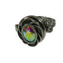 A/B Crystal  Fun Fashion  Silver Stretch Ring Adjustable - VP's Jewelry 