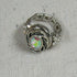 A/B Crystal  Fun Fashion  Silver Stretch Ring Adjustable