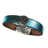 Childs Sad Face Leather Bracelet