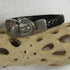 Black Braided Leather Snake Clasp Bracelet For A Man - VP's Jewelry
