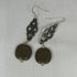 Handmade Earrings in Light Brown Kazuri Bead - VP's Jewelry  