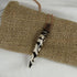 African Batik Bone Pendant Necklace - VP's Jewelry