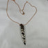 African Batik Bone Pendant Necklace - VP's Jewelry