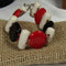 Black, Red & Cream Kazuri Cuff Bracelet - VP's Jewelry