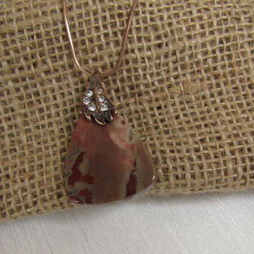 Gemstone & Copper Pendant Necklace - VP's Jewelry