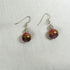 Rose, Gold & Amethyst Glass Bead Earrings - VP's Jewelry