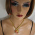Handmade Artisan Bead Pendant Necklace & Earrings - VP's Jewelry 