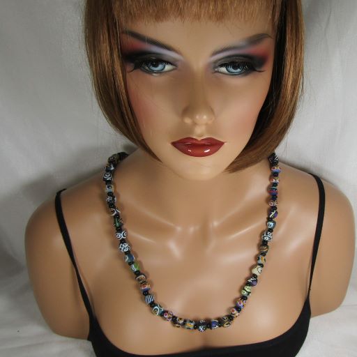 beaded necklace
