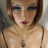 Handmade Artisan Big Pendant On Beaded Necklace