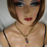 Choker with Raku Handmade  Pendant & Earrings