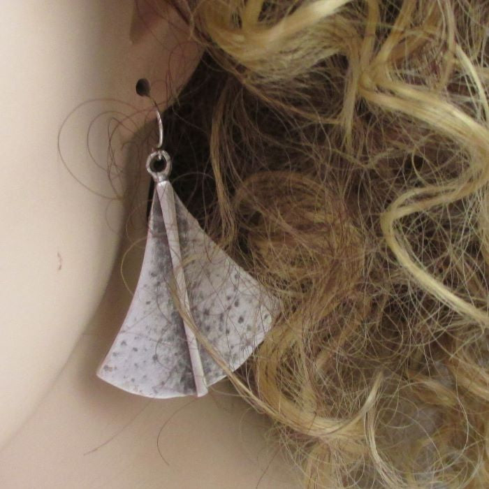 Bold Antique Silver Drop Earrings - VP's Jewelry