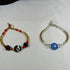 Bangle Bracelet with Handmade Accent