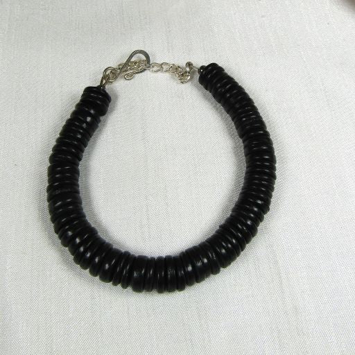Black Surfer Bracelet Men's