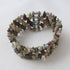 Beige & Brown Beaded Cuff Bracelet - VP's Jewelry