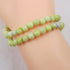 New Jade Double Strand Gemstone Bracelet - VP's Jewelry