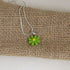 green flower pendant