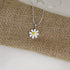 white flower pendant