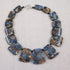 Blue Imperial Jasper Statement Collar Necklace - VP's Jewelry  