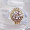 A/B Fun Fashion  Gold Stretch Ring Adjustable