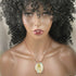 Aqua Snake Skin Jasper Pendant Necklace - VP's Jewelry