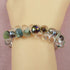 Stretch Bracelet in Boro Teardrop Bead - VP's Jewelry