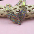Designer Rainbow Matrix Turquoise Bib Necklace - VP's Jewelry
