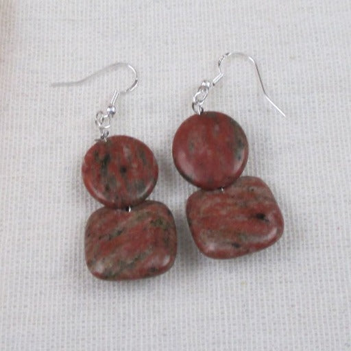 Majestic Stone Designer Set in Red Jasper - VP's Jewelry
