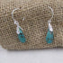 Handmade Natural Turquoise Teardrop Earrings - Vp's Jewelry