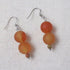 Carnelian Gemstone Drop Earrings