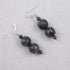 Grey Gemstone Beaded Drop Earrings - VP's Jewelry