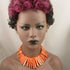 Orange Terra Jasper Collar Necklace - VP's Jewelry