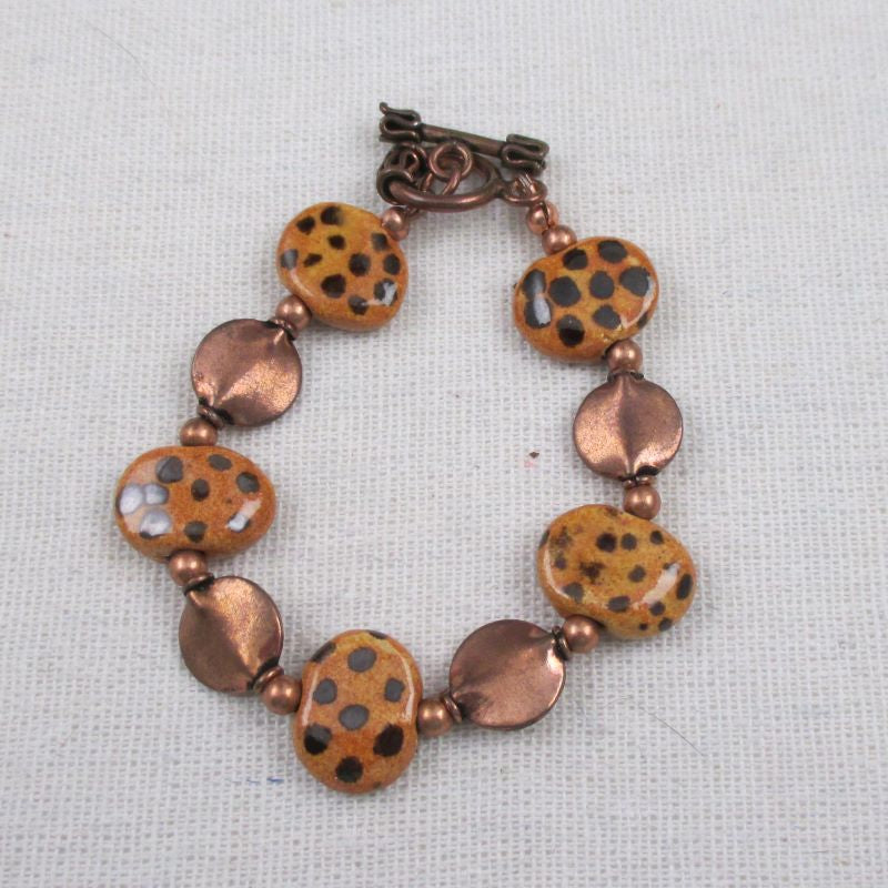 Handmade Kazuri Bead Bracelet - VP's Jewelry  