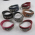 Wide Leather Cuff Bracelet with Silver Accents - VP's Jewelry